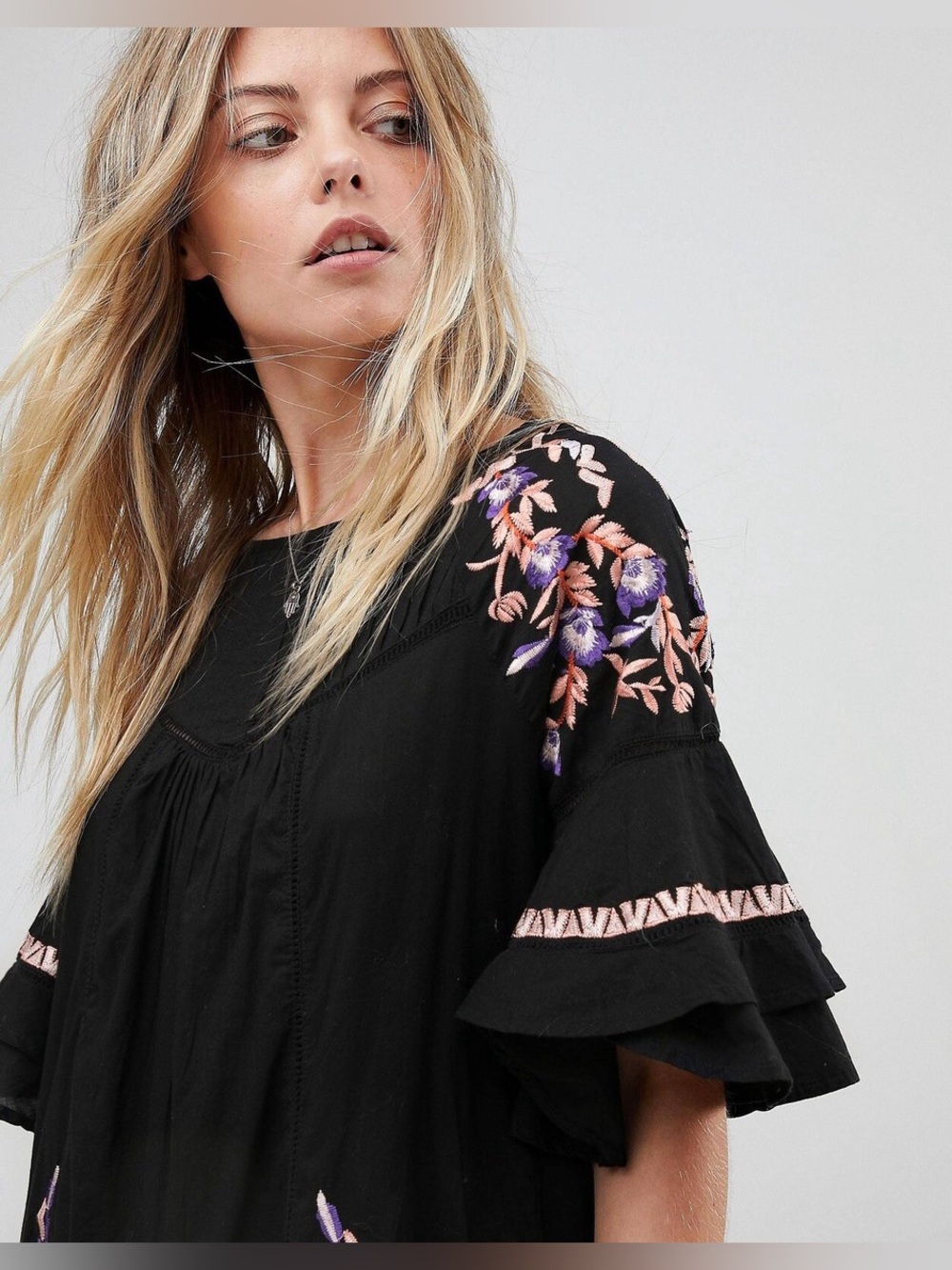 Free People Pavlo Embroidered Dress - Picture 7 of 8